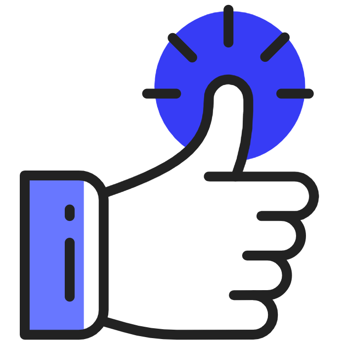 Pictogramme satisfait
